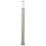 Vidaxx borne d'éclairage avec capteur 110 cm inox IP44
