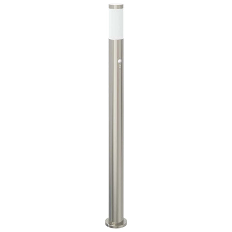Vidaxx borne d'éclairage avec capteur 110 cm inox IP44