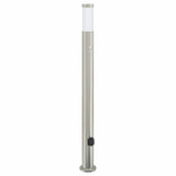 Borne d'éclairage Vidaxx avec capteur et douille 110 cm inox IP44