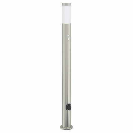 Borne d'éclairage Vidaxx avec capteur et douille 110 cm inox IP44