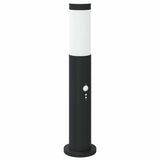 Vidaxx borne d'éclairage avec capteur 50 cm inox IP44
