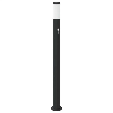 Vidaxx borne d'éclairage avec capteur 110 cm inox IP44