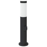 Vidaxl borne d'éclairage avec douille 50 cm inox IP44