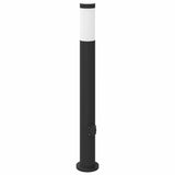 Vidaxl borne d'éclairage avec douille 80 cm inox IP44