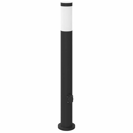 Vidaxl borne d'éclairage avec douille 80 cm inox IP44