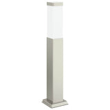 VidaXL borne d'éclairage 50 cm acier inoxydable IP44