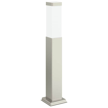 VidaXL borne d'éclairage 50 cm acier inoxydable IP44