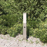 Vidaxx borne d'éclairage avec capteur 50 cm inox IP44