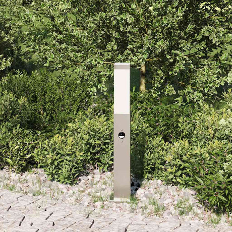 Vidaxx borne d'éclairage avec capteur 50 cm inox IP44