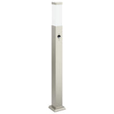 Vidaxx borne d'éclairage avec capteur 80 cm inox IP44