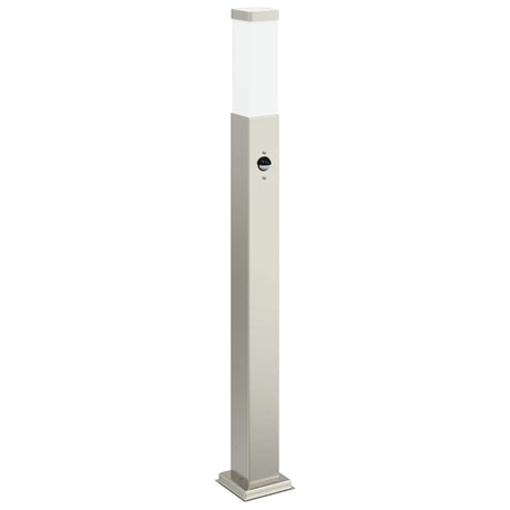 Vidaxx borne d'éclairage avec capteur 80 cm inox IP44