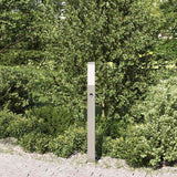 Vidaxx borne d'éclairage avec capteur 80 cm inox IP44