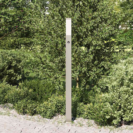 Vidaxx borne d'éclairage avec capteur 110 cm inox IP44