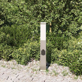 Vidaxl borne d'éclairage avec douille 50 cm inox IP44