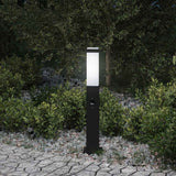 VidaXL borne d'éclairage avec capteur 50 cm noir IP44
