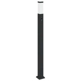 Vidaxx borne d'éclairage avec capteur 110 cm noir IP44