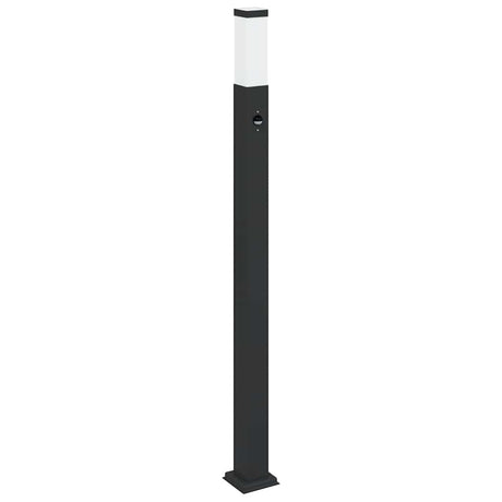Vidaxx borne d'éclairage avec capteur 110 cm noir IP44