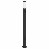 Vidaxx borne d'éclairage avec capteur et douille 110 cm noir IP44