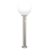 Vidaxx borne d'éclairage avec capteur 80 cm inox IP44