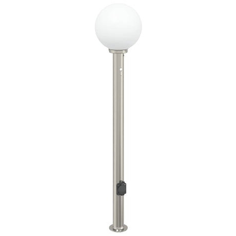Borne d'éclairage Vidaxx avec capteur et douille 120 cm inox IP44