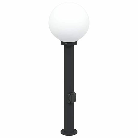Vidaxx borne d'éclairage avec douille 80 cm noir IP44