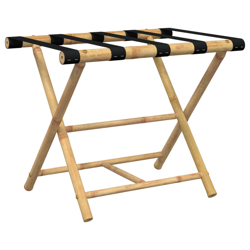 Vidaxx porte-bagages pliable 62x42x50,5 cm bambou