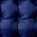 VidaXL matelas de camping avec oreiller autogonflant 1 personne bleu marine