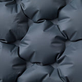 Vidaxl matelas de camping avec oreillers autogonflant 2 personnes gris