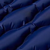 VidaXL matelas de camping avec oreiller autogonflant 1 personne bleu marine