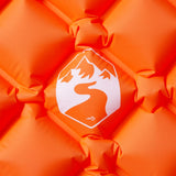 Vidaxx matelas de camping gonflable 190x58x6 cm 1 personne orange