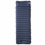 Vidaxl matelas de camping avec oreiller autogonflant 1 personne gris