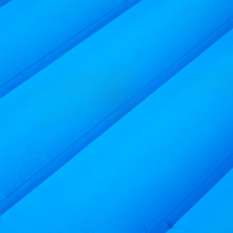 Vidaxl matelas de camping avec oreiller autogonflant 1 personne bleu