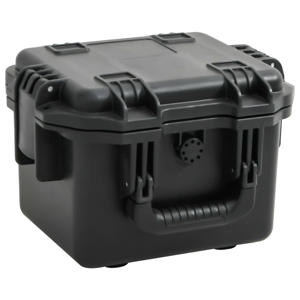 Vidaxl FlightCase portable 30x24.5x20 cm pp noir