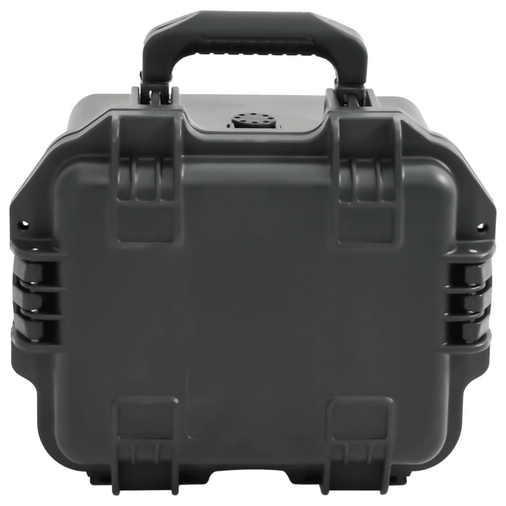 Vidaxl FlightCase portable 30x24.5x20 cm pp noir