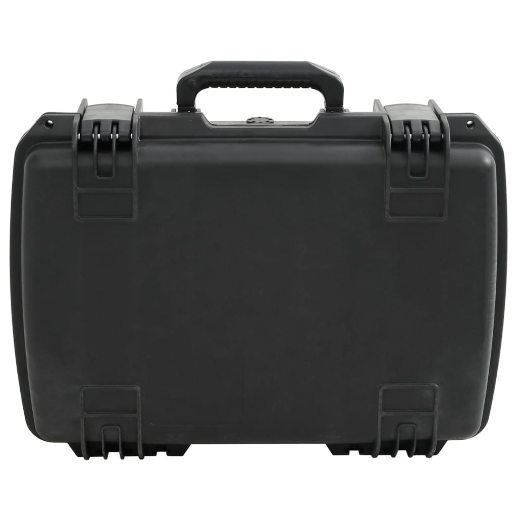 Vidaxl flightcase draagbaar 50,5x37x14,5 cm pp zwart