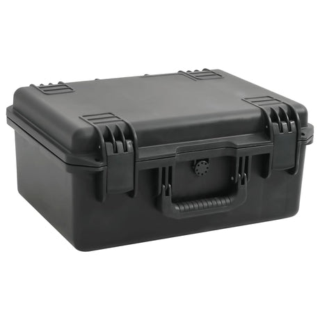 VidaXL flight case portable 49x38x23 cm pp noir