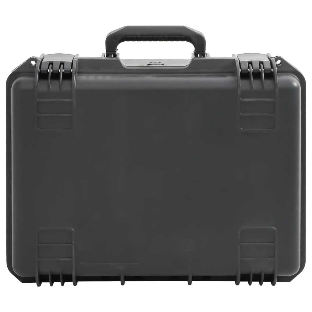 VidaXL flight case portable 49x38x23 cm pp noir