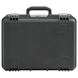 VidaXL flight case portable 49x38x23 cm pp noir