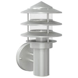 VidaXL applique d'extérieur acier inoxydable couleur argent