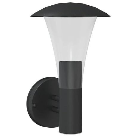 Vidaxx applique d'extérieur acier inoxydable noir