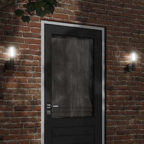 Vidaxx applique d'extérieur acier inoxydable noir