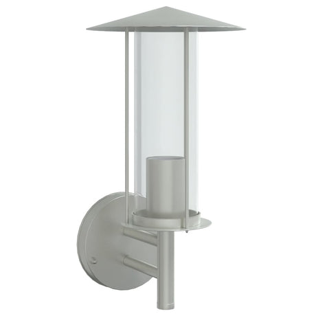 VidaXL applique d'extérieur acier inoxydable couleur argent