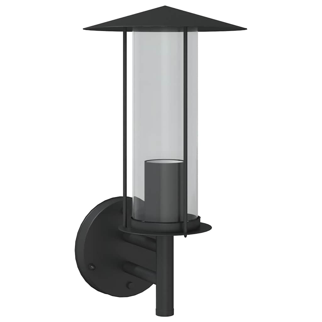 Vidaxx applique d'extérieur acier inoxydable noir