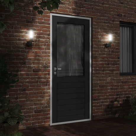 Vidaxx applique d'extérieur acier inoxydable noir