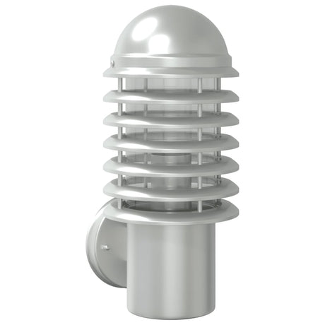 VidaXL applique d'extérieur acier inoxydable couleur argent