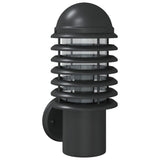 Vidaxx applique d'extérieur acier inoxydable noir