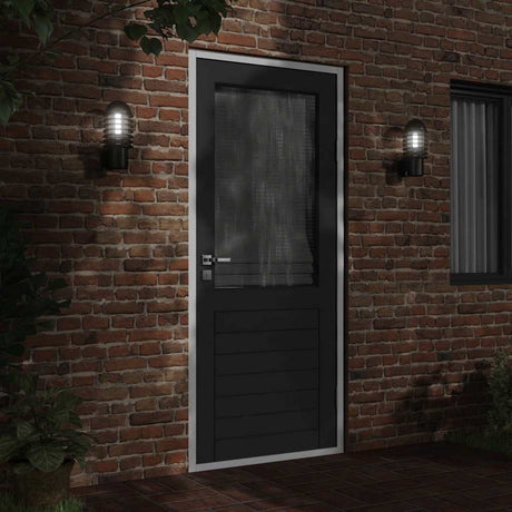 Vidaxx applique d'extérieur acier inoxydable noir