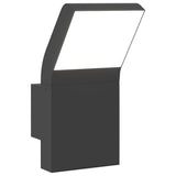 VidaXL applique d'extérieur LED en fonte d'aluminium noir
