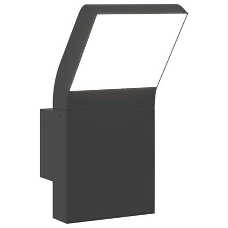 VidaXL applique d'extérieur LED en fonte d'aluminium noir