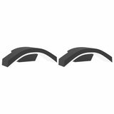 VidaXL appliques d'extérieur 2 pcs LED fonte d'aluminium noir